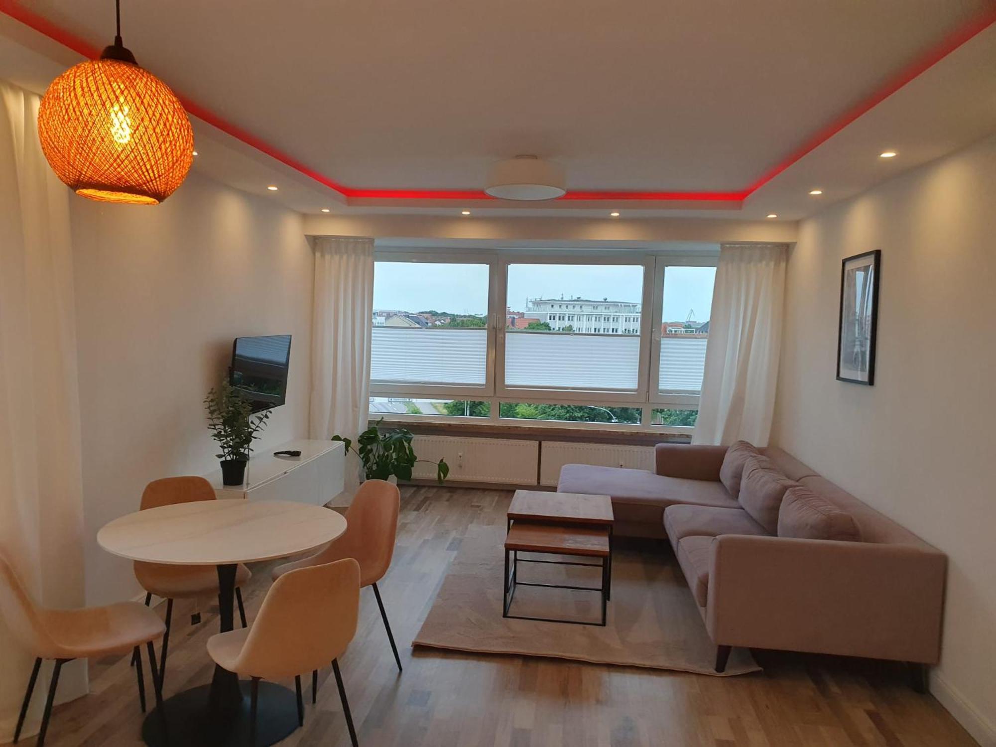 Moebeliertes Wohnen Auf Zeit Am Yachthafen Apartamento Bremerhaven Exterior foto