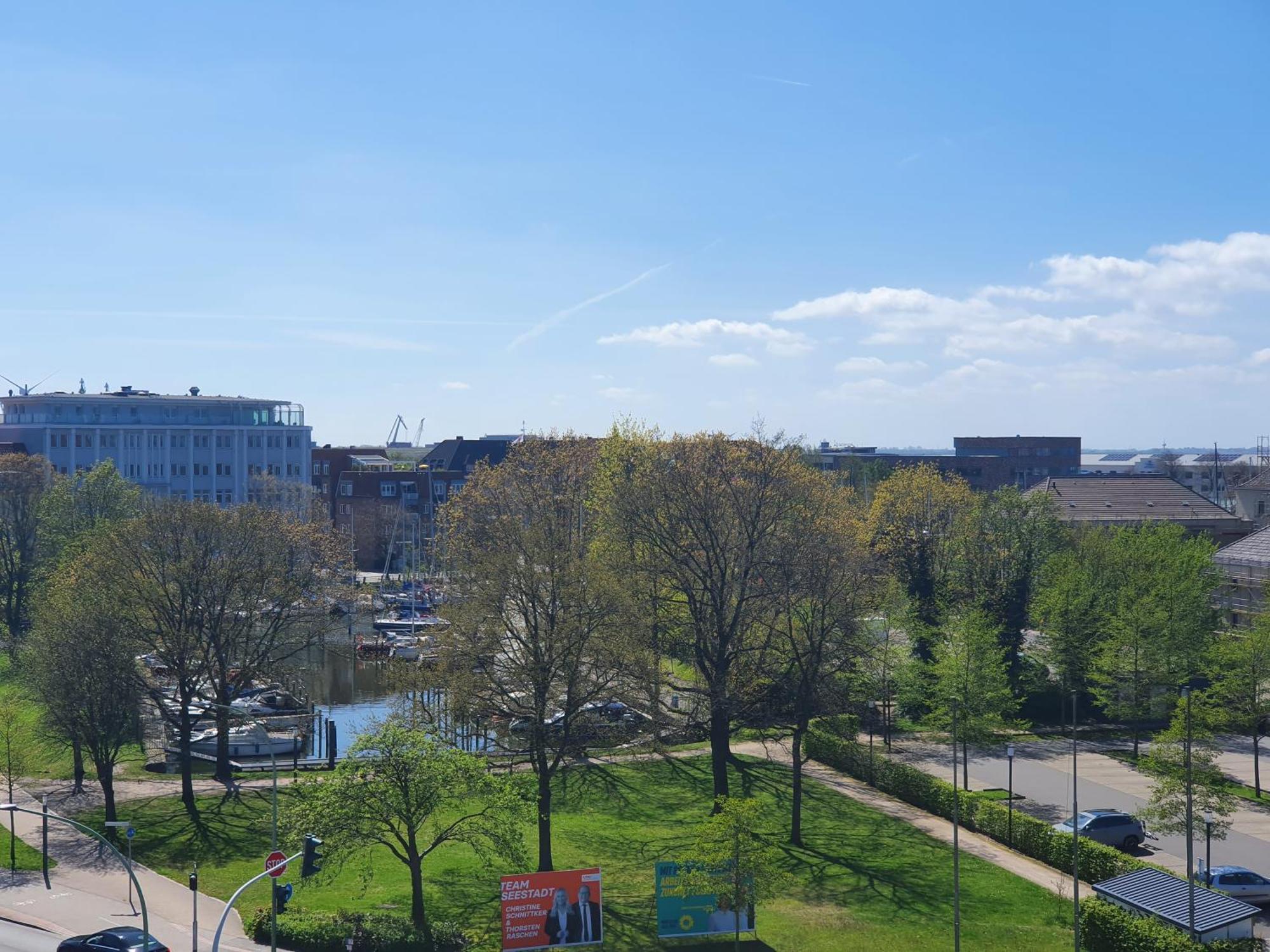 Moebeliertes Wohnen Auf Zeit Am Yachthafen Apartamento Bremerhaven Exterior foto